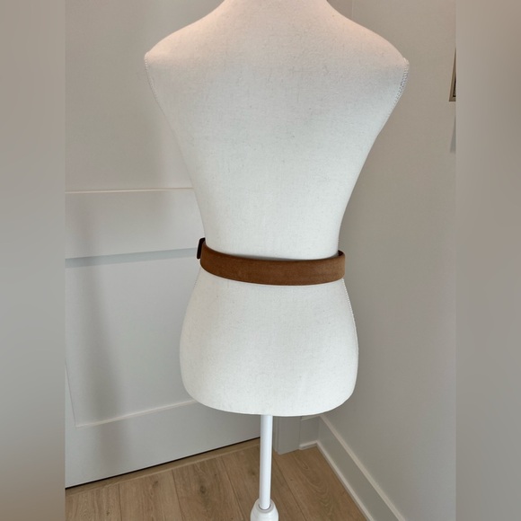 J. Crew Suede Roller Belt in Blonde Espresso size XS CB450 $90 never worn - Picture 12 of 14